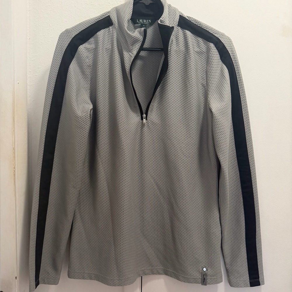 Ralph Lauren Gray and Black Textured Jacket